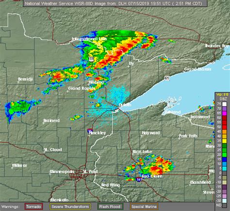 Interactive Hail Maps - Hail Map for Bigfork, MN