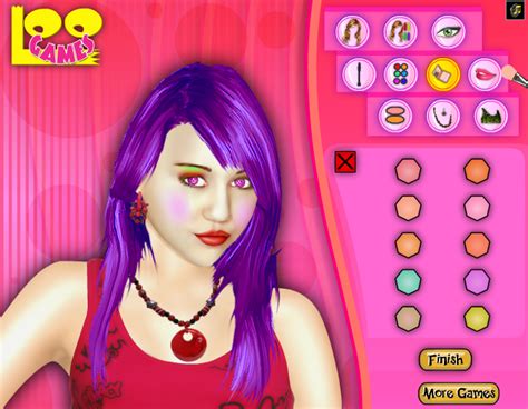 Hannah Montana: Makeover Game - Play Online on Flash Museum 🕹️