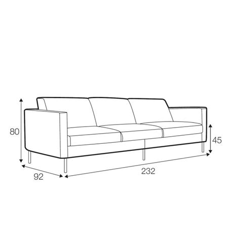 3 Seater Couch Dimensions | Brokeasshome.com