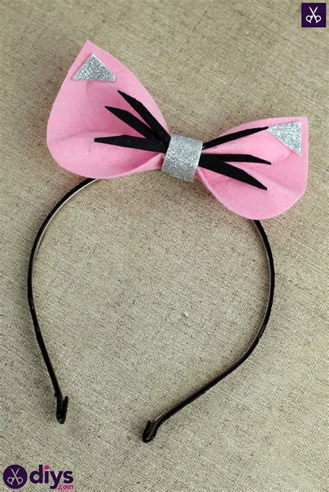 DIY Simple Cat Ears Headband