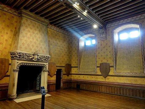 château-fort de Pierrefonds (Oise) - Salle des Chasses (anti-chambre de la Salle des Preux ...