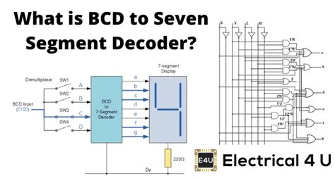 Bcd To 7 Segment Display Using Ic 7447 Circuit Diagram - Wiring Draw