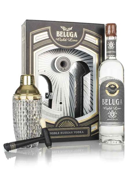 Beluga Gold Line Gift Pack with Cocktail Shaker Vodka | Master of Malt