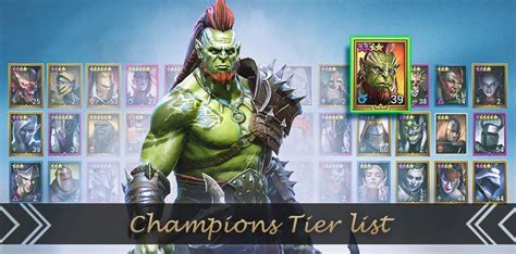 Tier list RAID: Shadow Legends of the best champions! - JeuMobi.com