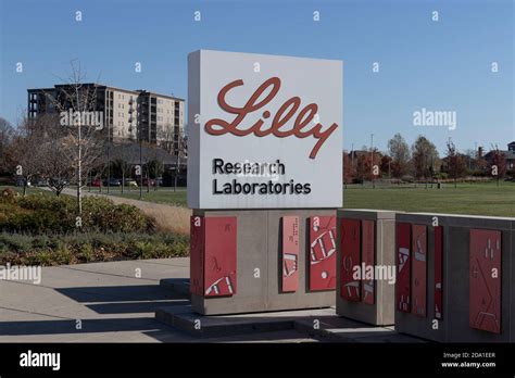 Indianapolis - Circa November 2020: Eli Lilly and Company Research ...