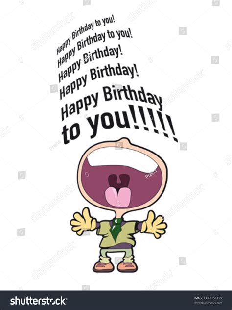 Happy Birthday Clip Art Singer