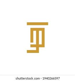 Mj Logo Design Vector Sign Stock Vector (Royalty Free) 1940266597 | Shutterstock