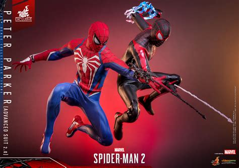 Marvel's Spider-Man 2 Video Game - Hot Toys Spider-Man and Miles Morales - The Toyark - News