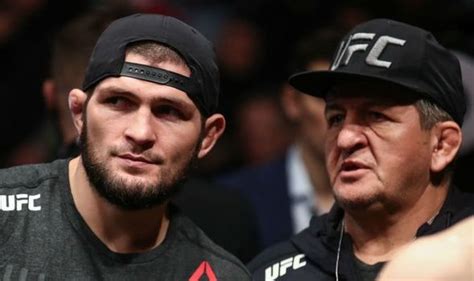 Khabib's dad speaks out after 'pneumonia' hospitalisation and being ...