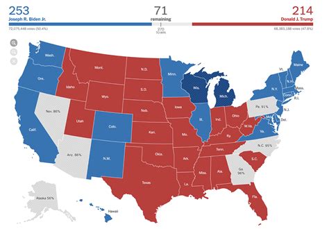 Presidential Polls Map 2024 - Carol Delphine