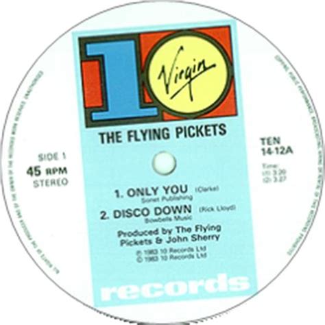 The Flying Pickets Only You UK 12" vinyl single (12 inch record / Maxi-single) (417340)