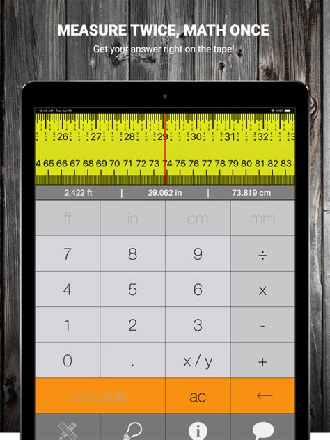 Tape Measure Calculator Pro - App voor iPhone, iPad en iPod touch ...