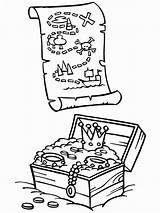 Pirate Treasure Chest Coloring Pages At GetColoringscom  Free sketch template