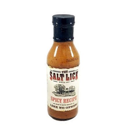 Salt Lick Lauren's Spicy Recipe Barbecue Sauce (12 oz) - Instacart