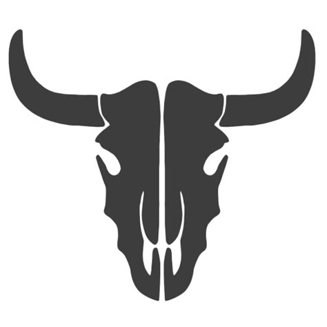 Texas Longhorn Silhouette Skull Bull Drawing - Silhouette png download - 516*516 - Free ...