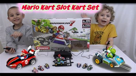 Carrera Go! Mario Kart racing Slot Car Racecar set - YouTube