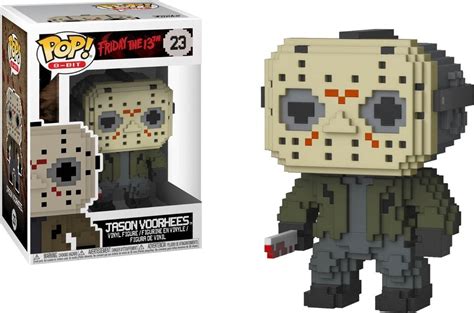 FIGURA: Funko Pop 8 Bit Jason Voorhees Sexta Feira 13 #23 TAMANHO: 10 ...