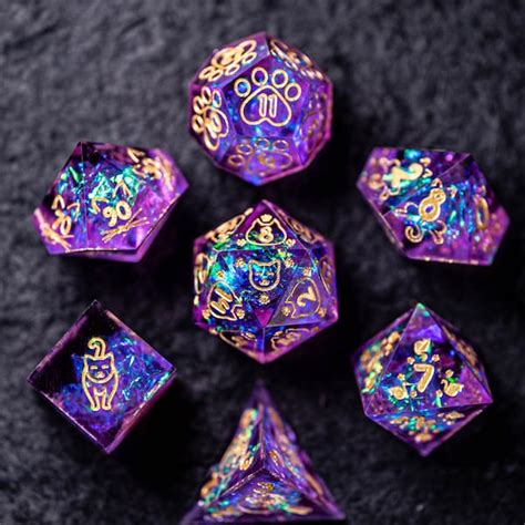 Polyhedral Dice Set - Etsy