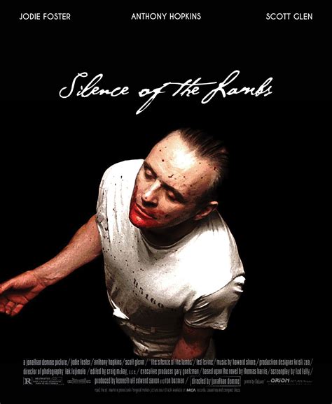 Alternate Silence of the Lambs Movie Poster on Behance