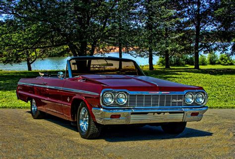 1964 Chevrolet Impala Convertible Photograph by Tim McCullough - Pixels