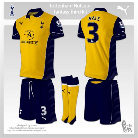 football kits design: Tottenham Hotspur fantasy kits