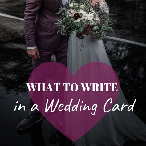 Here are more than 50 examples of what to write in a wedding card. Use ...