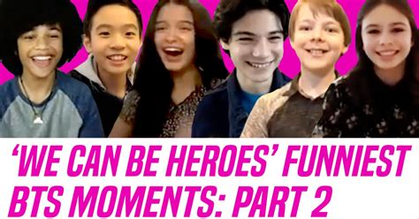 Watch 'We Can Be Heroes' Cast Share Behind-the-Scenes Secrets | J-14