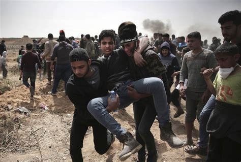 It’s bodies against bullets at the Gaza border | America Magazine