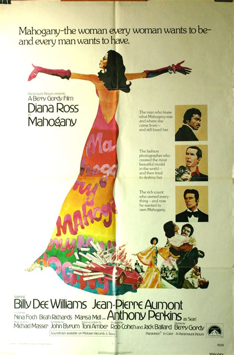 MAHOGANY, Original Poster starring Diana Ross