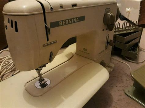 Vintage Bernina 730 record Sewing machine in original case antique | in Sandiacre ...