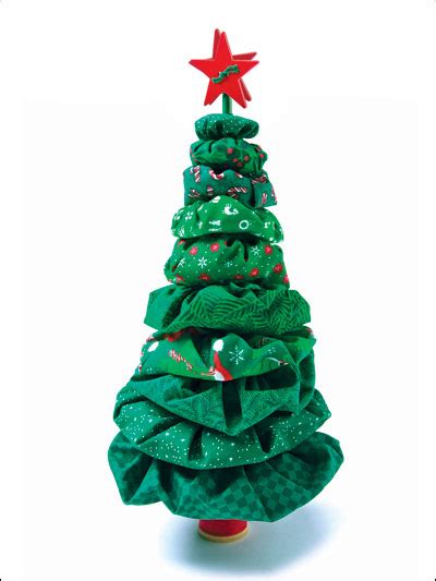 Yo-yo Christmas Trees are Easy and So Much Fun - Quilting Digest