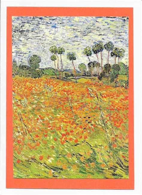 Vincent Van Gogh Field of Poppies Poppy Field, Vincent Van Gogh, Poppies, Art, Art Background ...