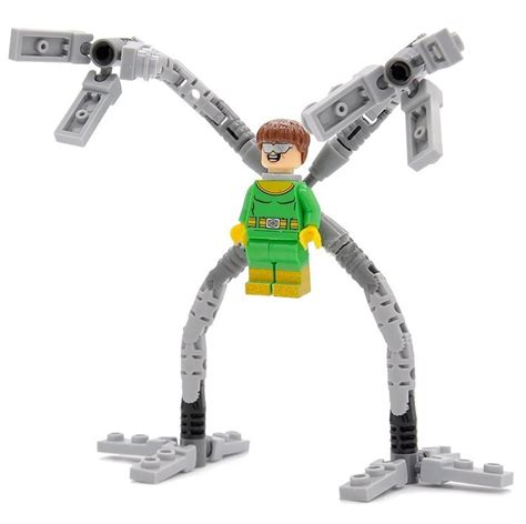 Minifigure Doctor Octopus from Spider-Man Marvel Super Heroes Compatible Lego Building Block Toys