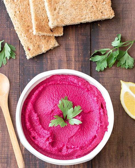 Roasted Beetroot Hummus - As Easy As Apple Pie