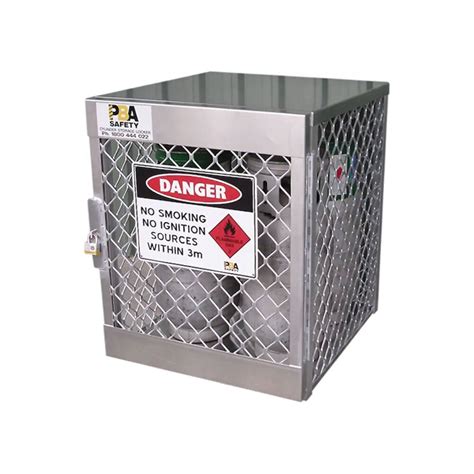 Locker LPG Cylinder Storage - 4 x 15kg Rated Cylinder - 760 x 815 x 960 ...