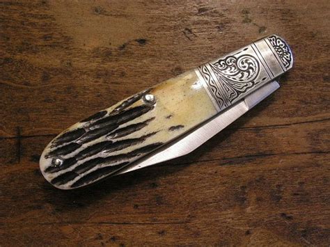 Hand Engraved Pocket Knife Bear & Son Barlow Personalized | Etsy ...