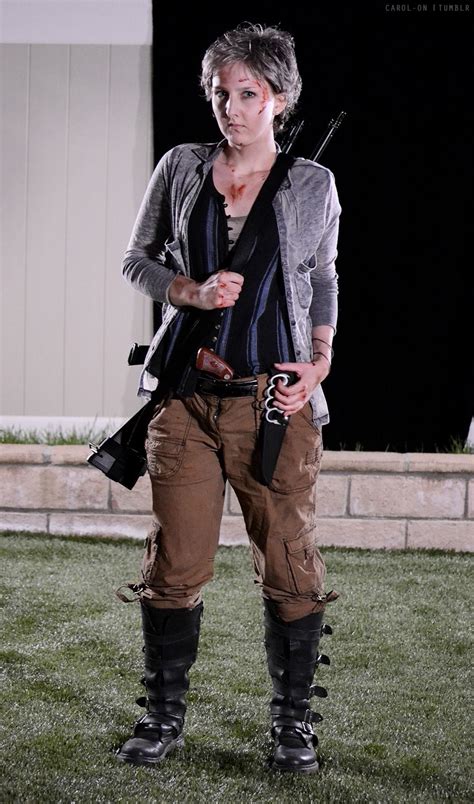 Carol Peletier Walking Dead Cosplay Costume by Amelia (Carol-on) - Season 5 http://carol-o ...