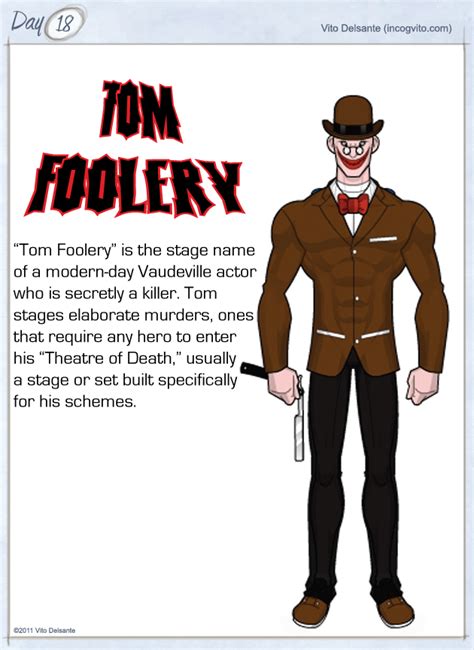 Tom Foolery - Public Domain Super Heroes