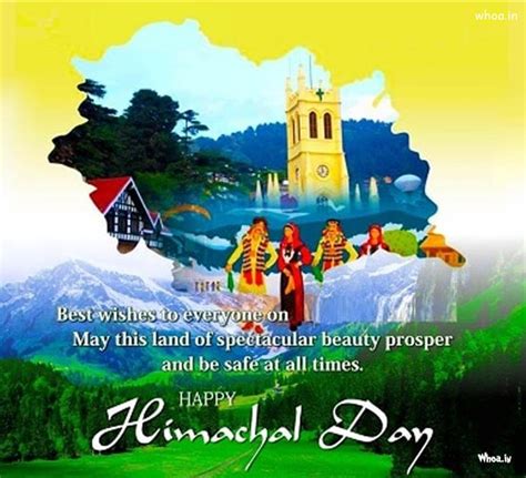 Happy Himachal Day Greetings, Images, Photos Download