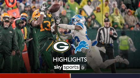 Detroit Lions @ Green Bay Packers | Week Nine NFL highlights | NFL News ...