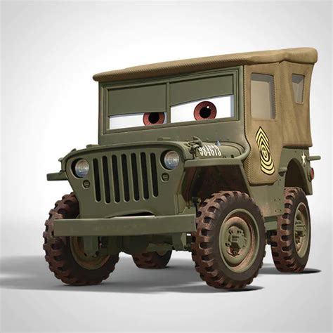 Sarge (Cars) | Disney Findthe411 Wiki | Fandom