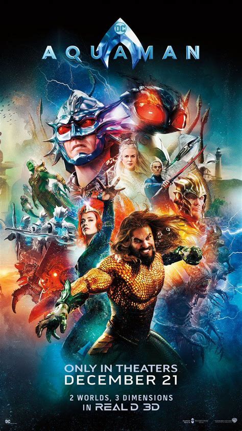 #Aquaman movie poster | Aquaman film, Aquaman 2018, Aquaman