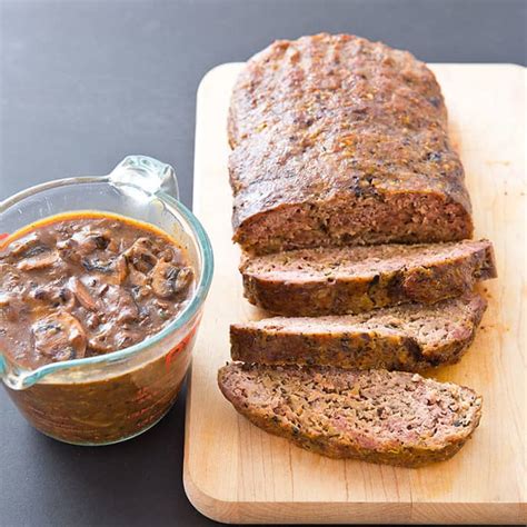 Meatloaf with Mushroom Gravy | Cook's Country Recipe