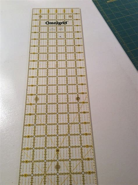 Omnigrid Quilting Ruler 8 different sizes Easy Read