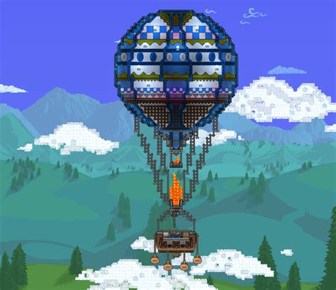 Hot Air Balloon to Explore the Skies! : r/Terraria