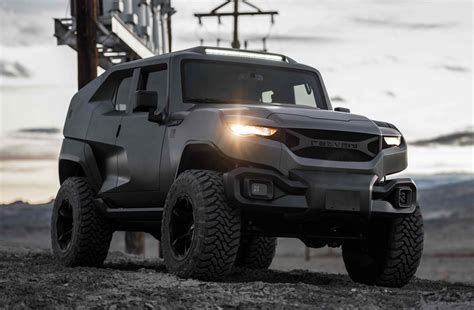 Rezvani Tank X - a four-wheel drive with military might