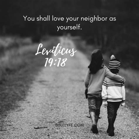 Bible Verse Love Your Neighbor As Yourself