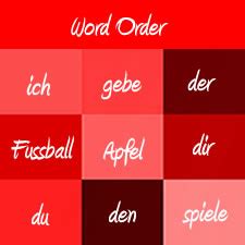 Learning German Sentence Structure - German Language Lessons