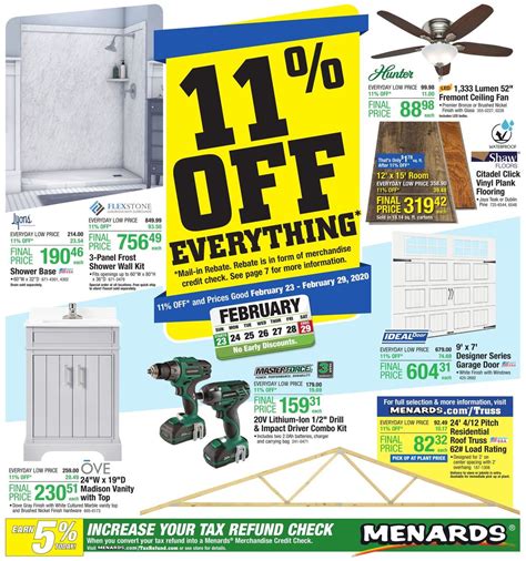 Menards Current weekly ad 02/23 - 02/29/2020 - frequent-ads.com