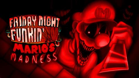 M / Horror Mario (Creepypasta / FNF: Mario's Madness) Minecraft Skin